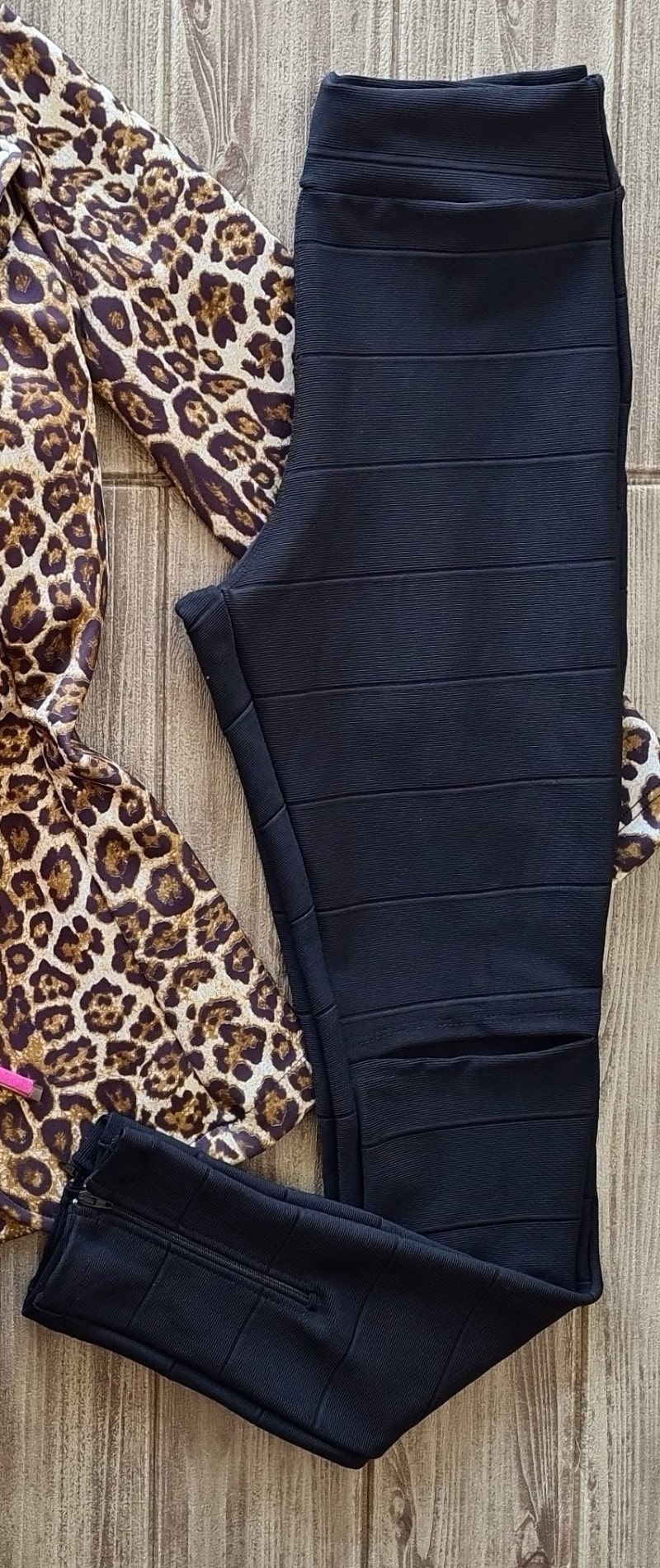 Calça Bandagem-Preto-G