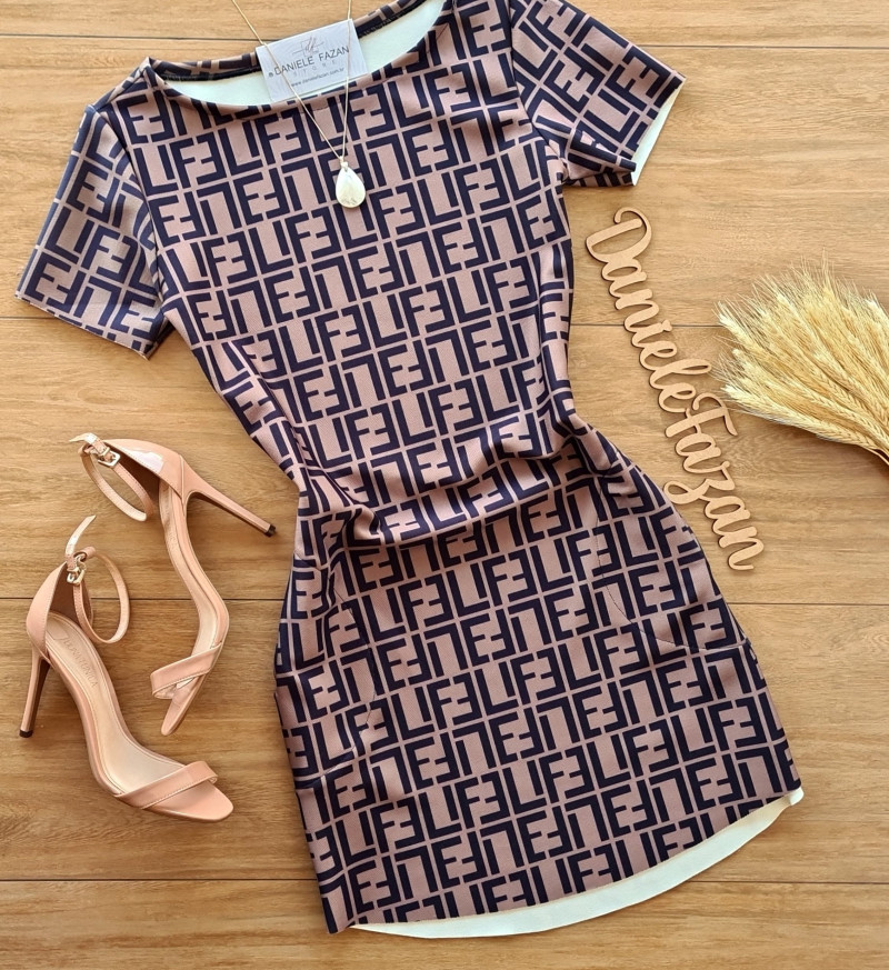 Vestido Fendi