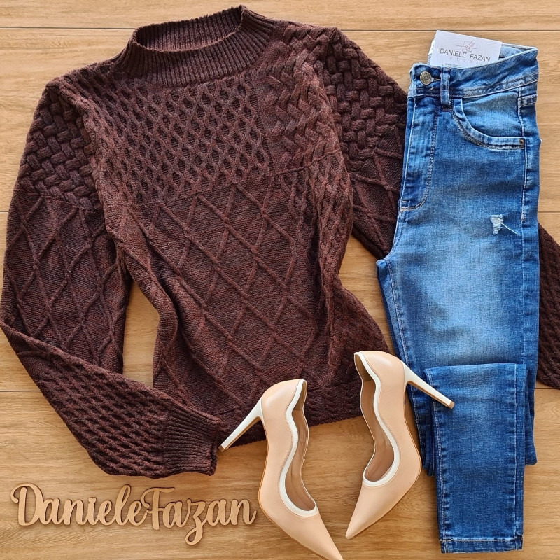 Blusa Tricot Mousse