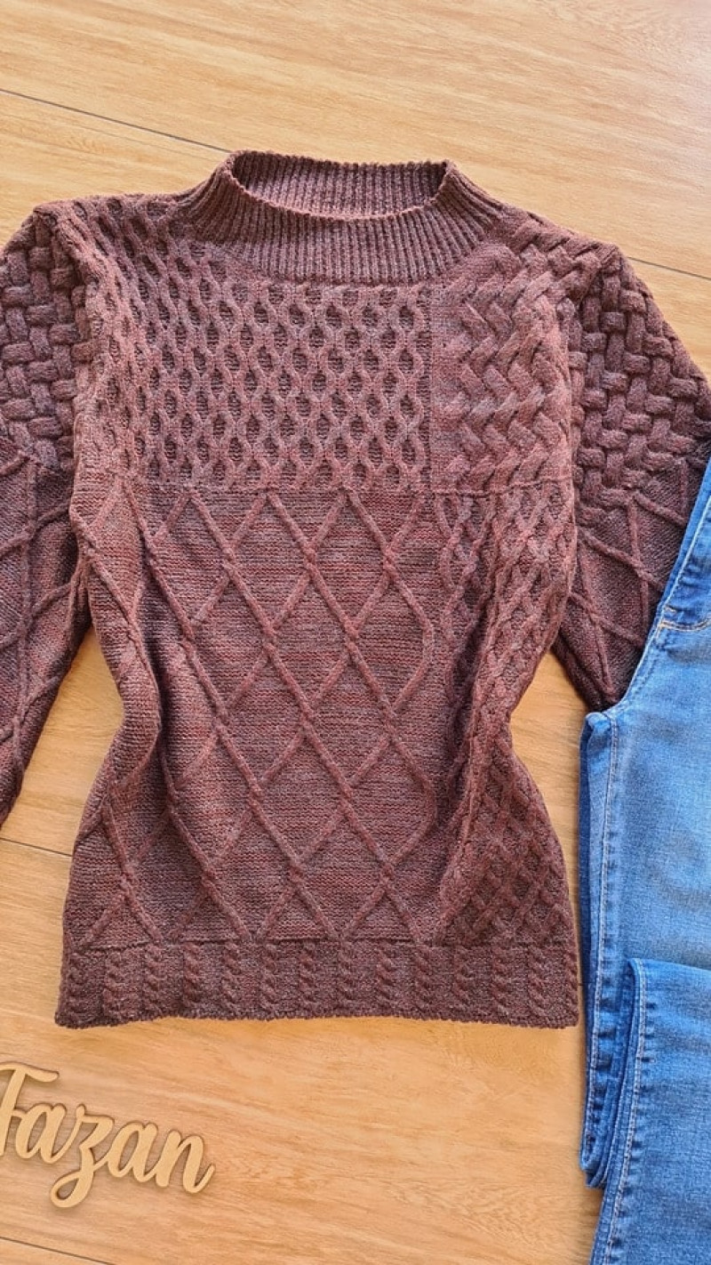 Blusa Tricot Mousse