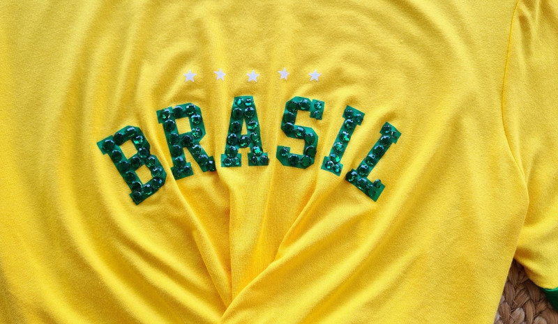Tee Cropped Brasil