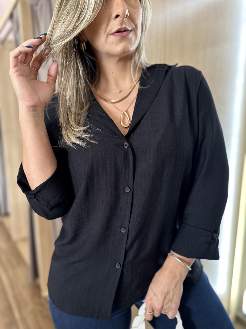 Camisa Manga Longa Júlia