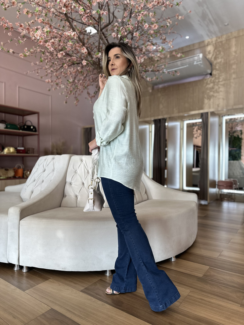 Camisa Manga Longa Júlia