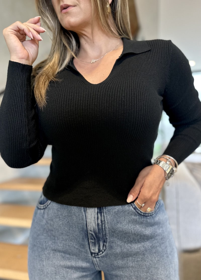 Blusa Manga Longa Modal Bela