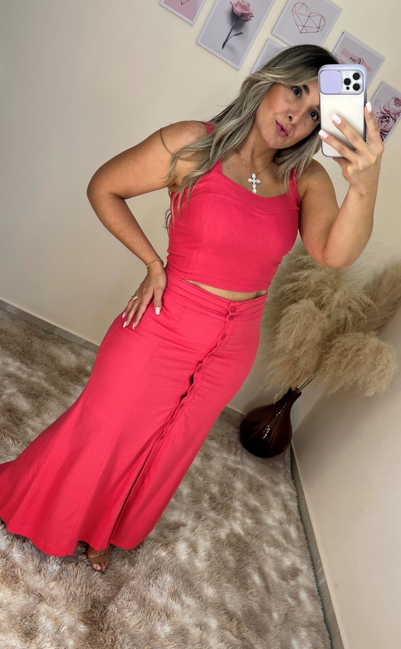 Conjunto Saia Midi