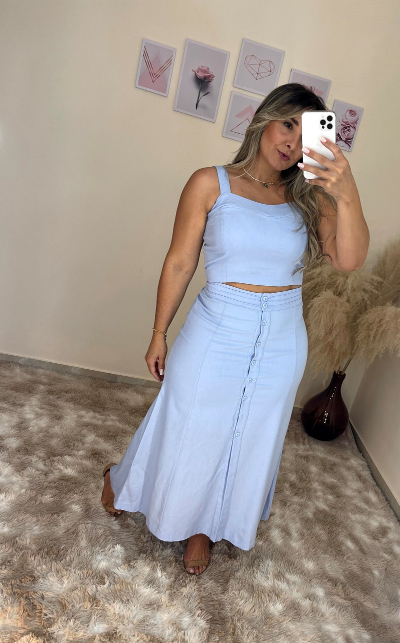 Conjunto Saia Midi