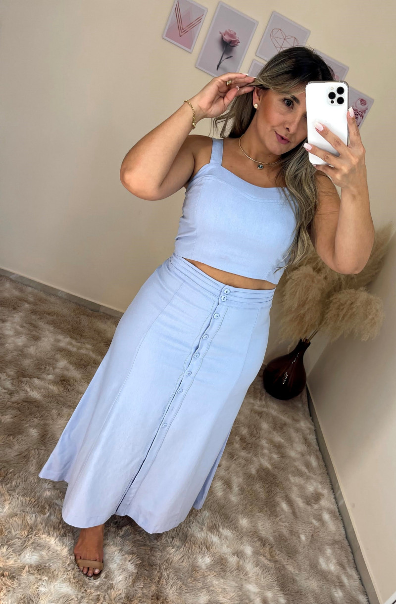 Conjunto Saia Midi