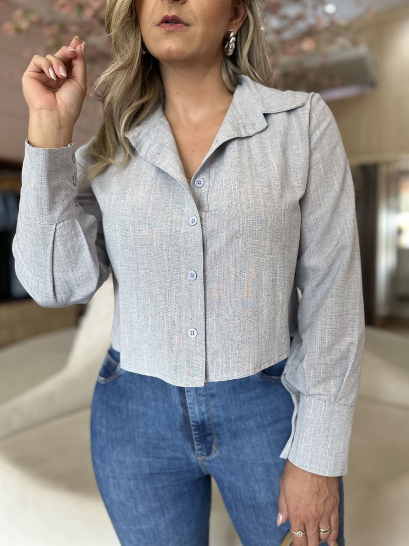 Cropped Camisa Allie