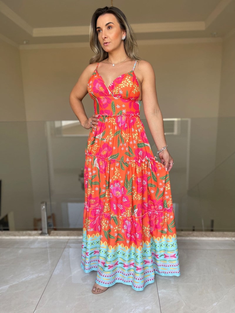 Vestidos shop longos floratta
