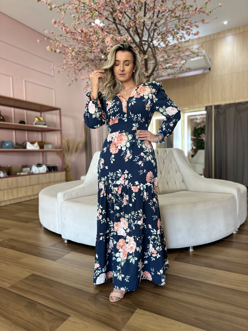 Vestido Longo Donatella