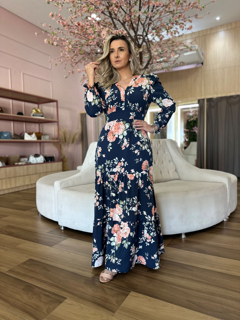 Vestido Longo Donatella