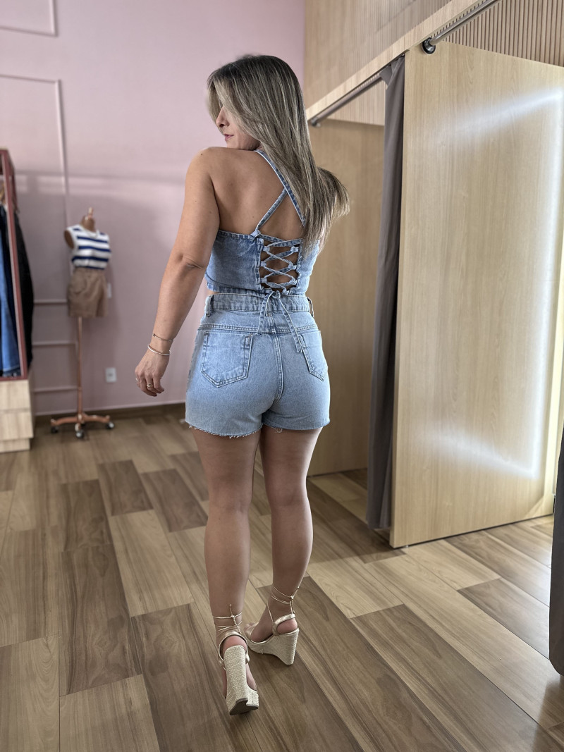 Short Brilho Ju