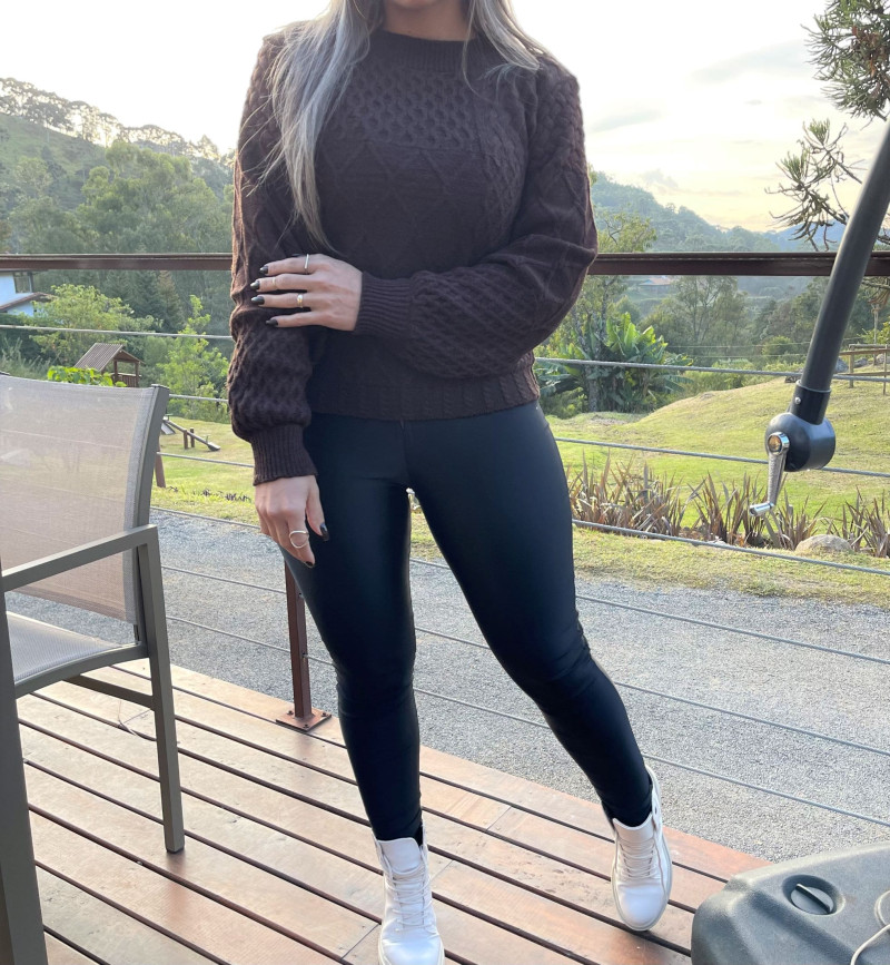 Blusa Tricot Mousse