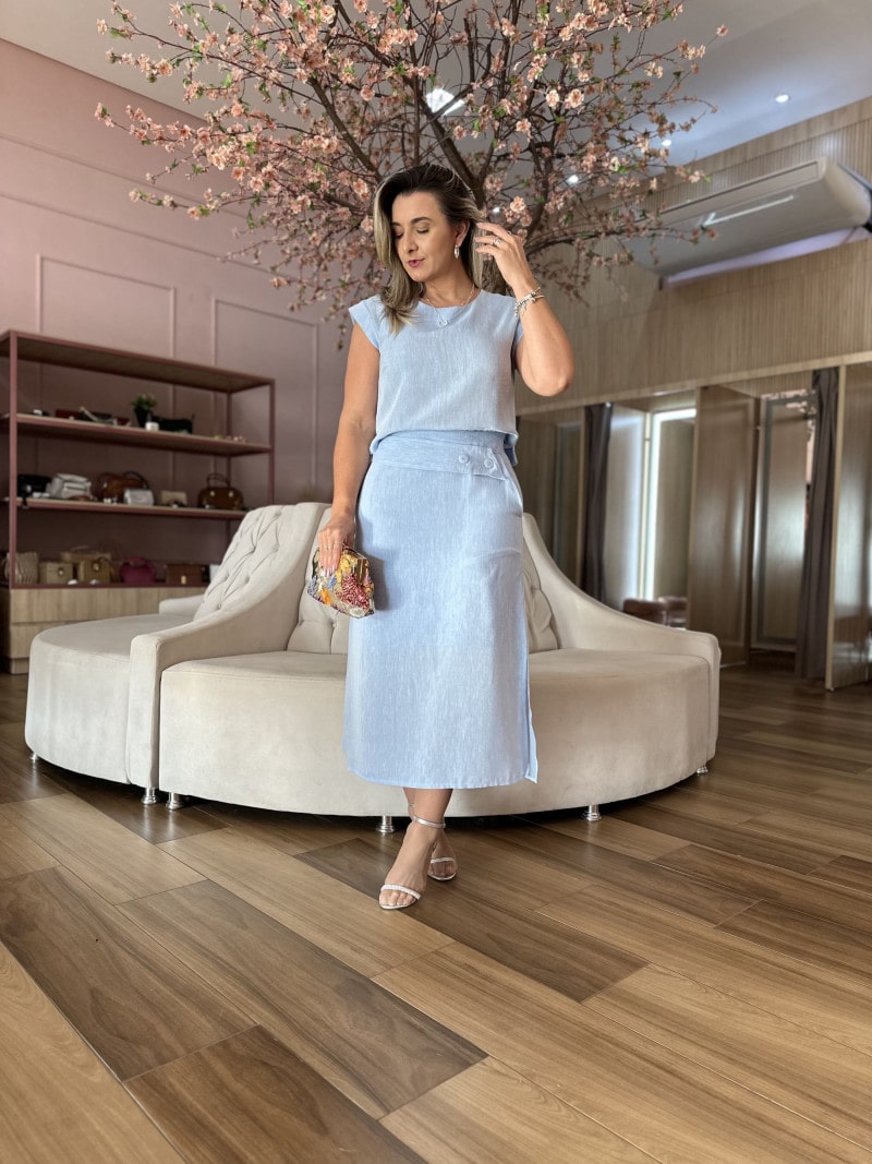 Conjunto Saia Midi Esther