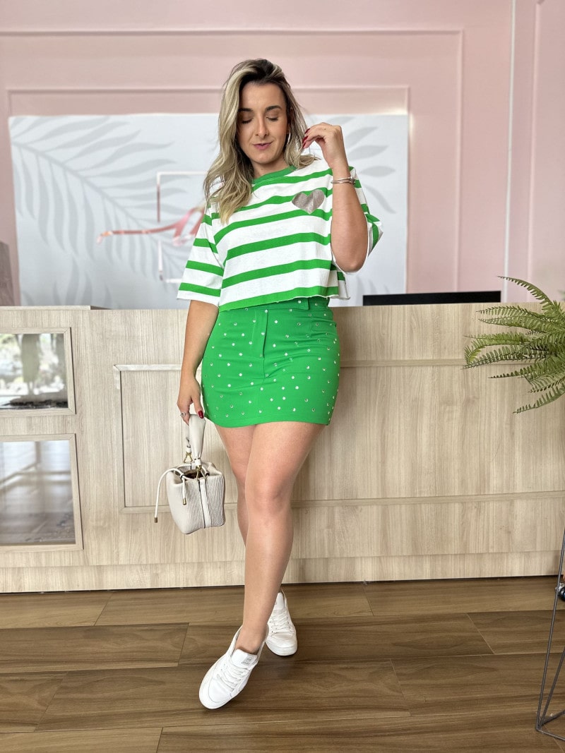Tee Cropped Heart