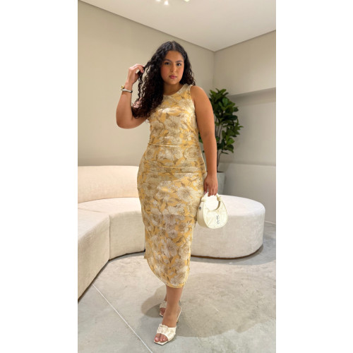 Vestido Midi Tule Deise