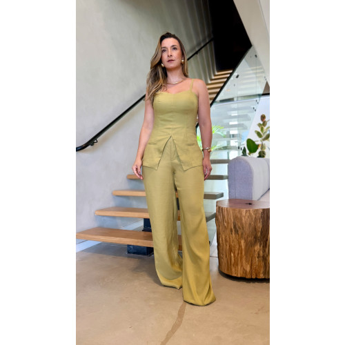 Conjunto Blusa E Calça Eva