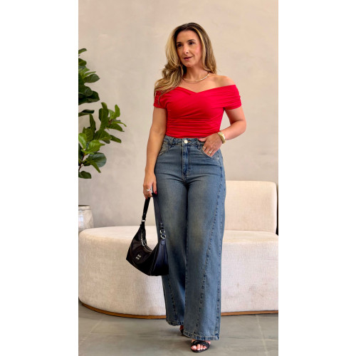 Calça Jeans Reta Nanda 