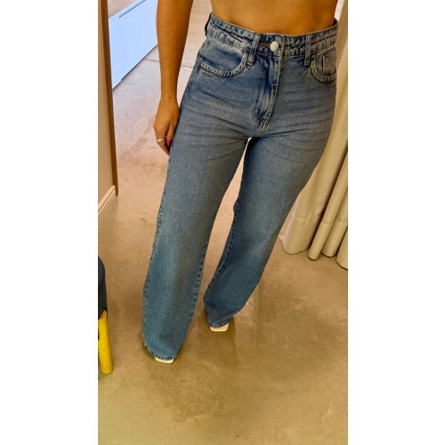 Calça Jeans Wide Leg Lay