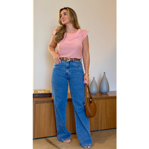 Blusa Detalhe Renda Liz