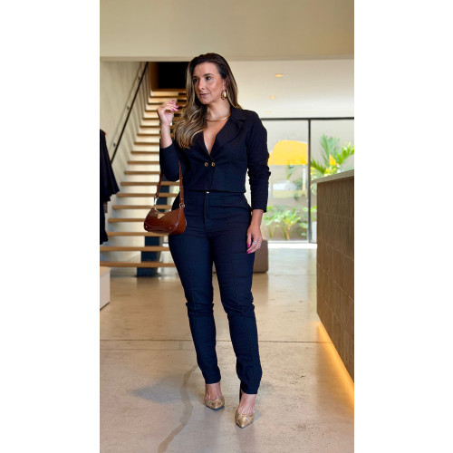 Conjunto Blazer E Calça Marina