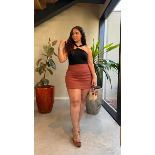 Shortsaia Linho Rafaela