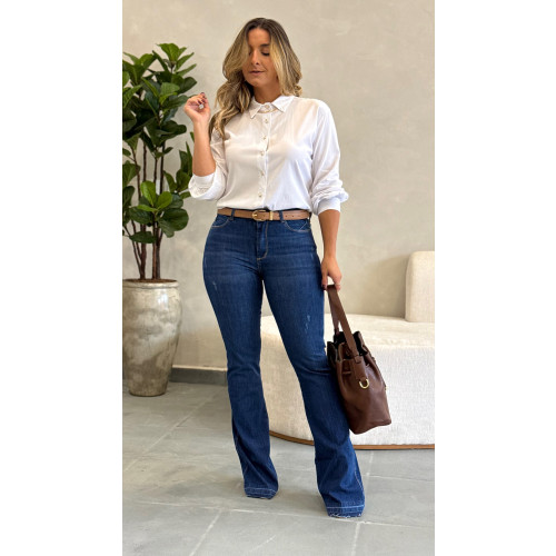 Calça Jeans Flare Vânia