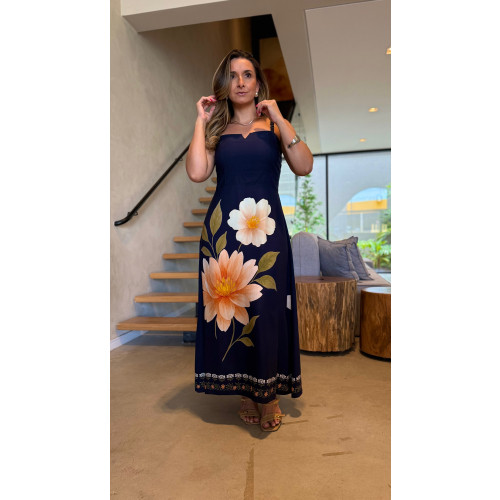 Vestido Longo Alcinha Vânia