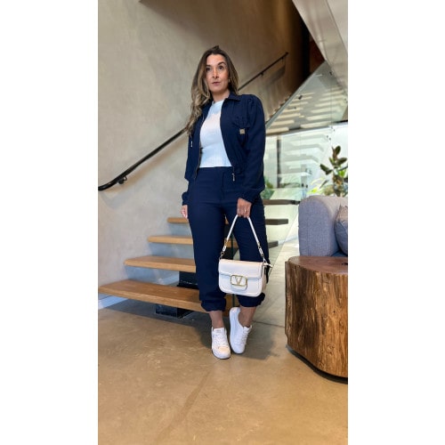 Conjunto Jaqueta Bomber E Calça Jogger