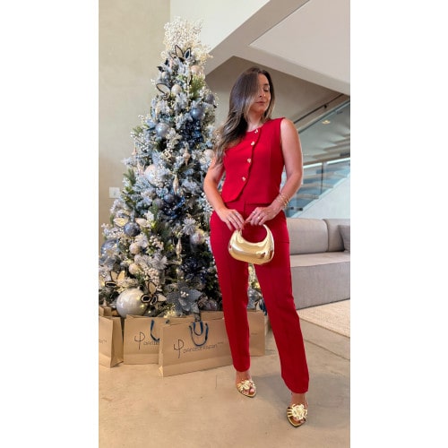 Conjunto Blusa e Calça Isabel