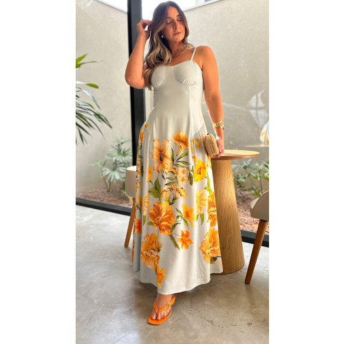 Vestido Midi Alcinha Natália