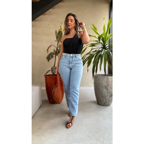 Calça Jeans Mom Duda