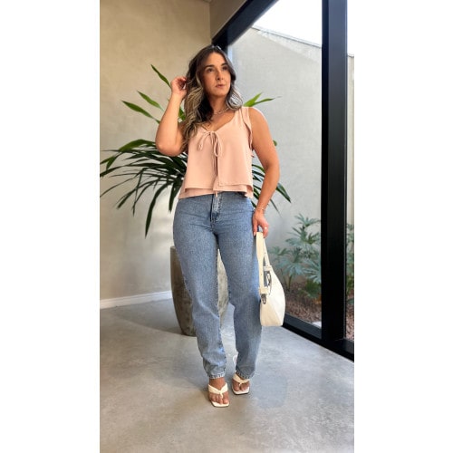 Cropped Detalhe Amarração Livia