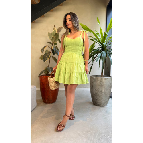 Vestido Alcinha Amarração Livia