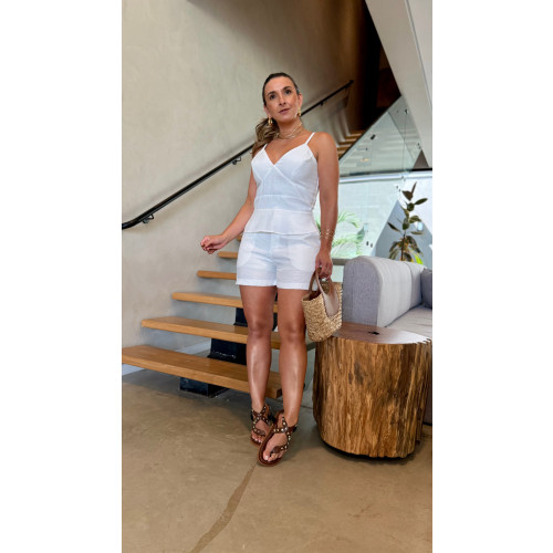 Conjunto Blusa E Short Pamela