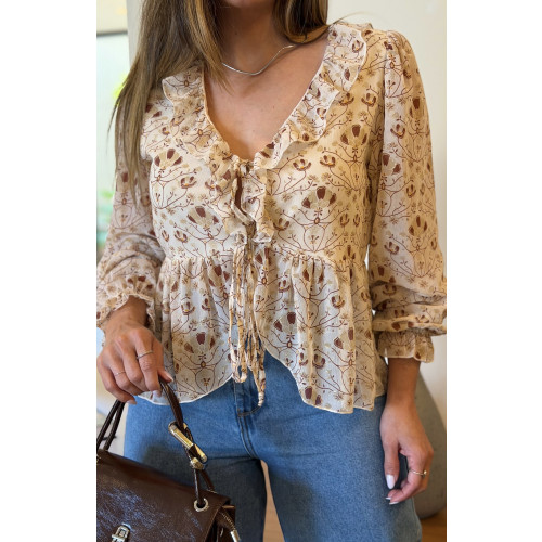 Blusa Bata Cris