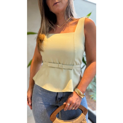 Blusa Peplun Jolie