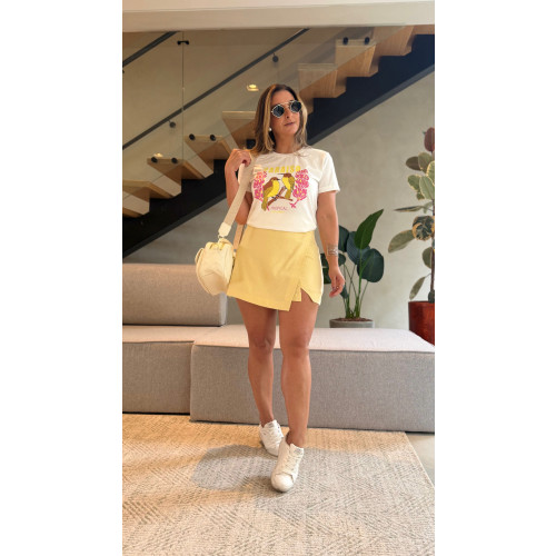 Shortsaia Linho Gislaine