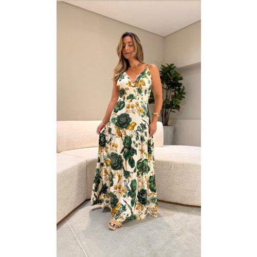 Vestido Longo Alcinha Carol