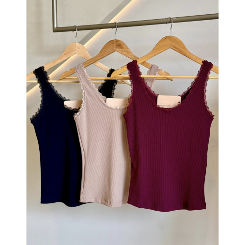 Blusa Canelada Alcinha Dri
