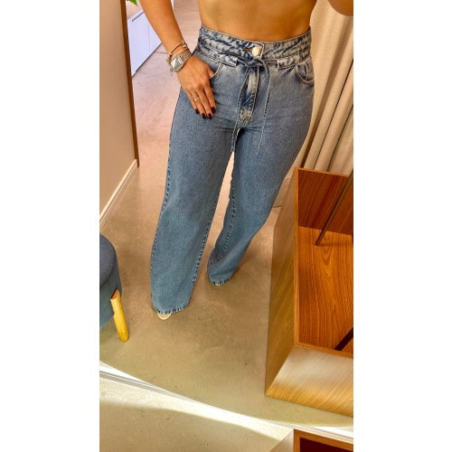 Calça Jeans Reta Barbara
