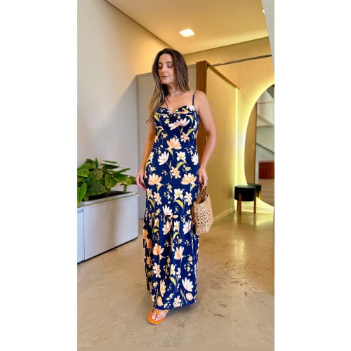 Vestido Longo Alcinha Malu