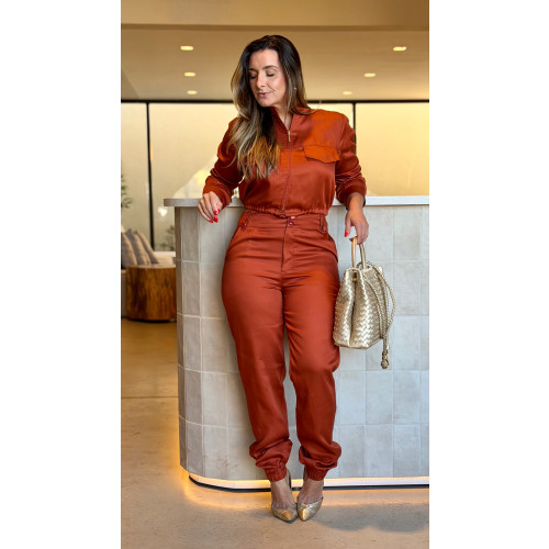 Conjunto Jaqueta E Calça Heloisa