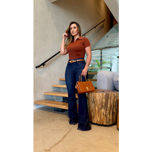 Calça Jeans Flare Fer