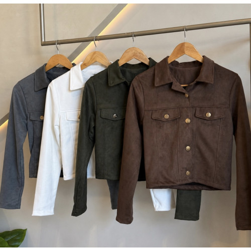 Jaqueta Suede Fer
