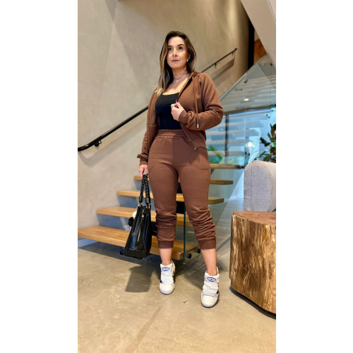 Conjunto Moletom Com Zíper Laura