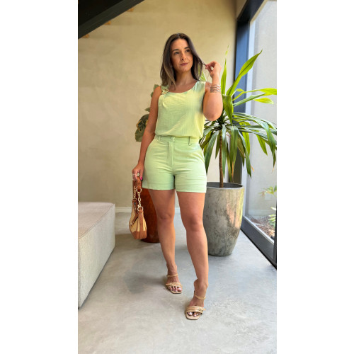 Conjunto Blusa E Short Ketelyn