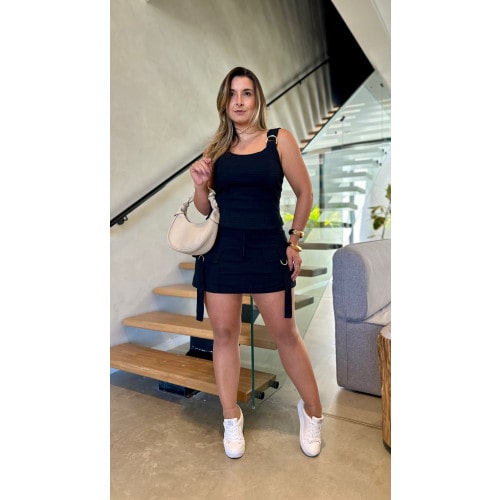 Conjunto Blusa E Shortsaia Mari