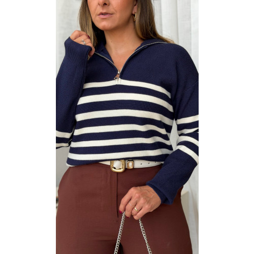 Blusa Tricot Manga Longa Suzy