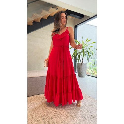 Vestido Longo Alcinha Lorena